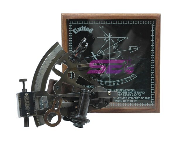 Sextant, Brass